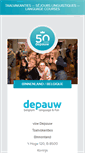 Mobile Screenshot of depauw.be