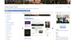Desktop Screenshot of libguides.depauw.edu